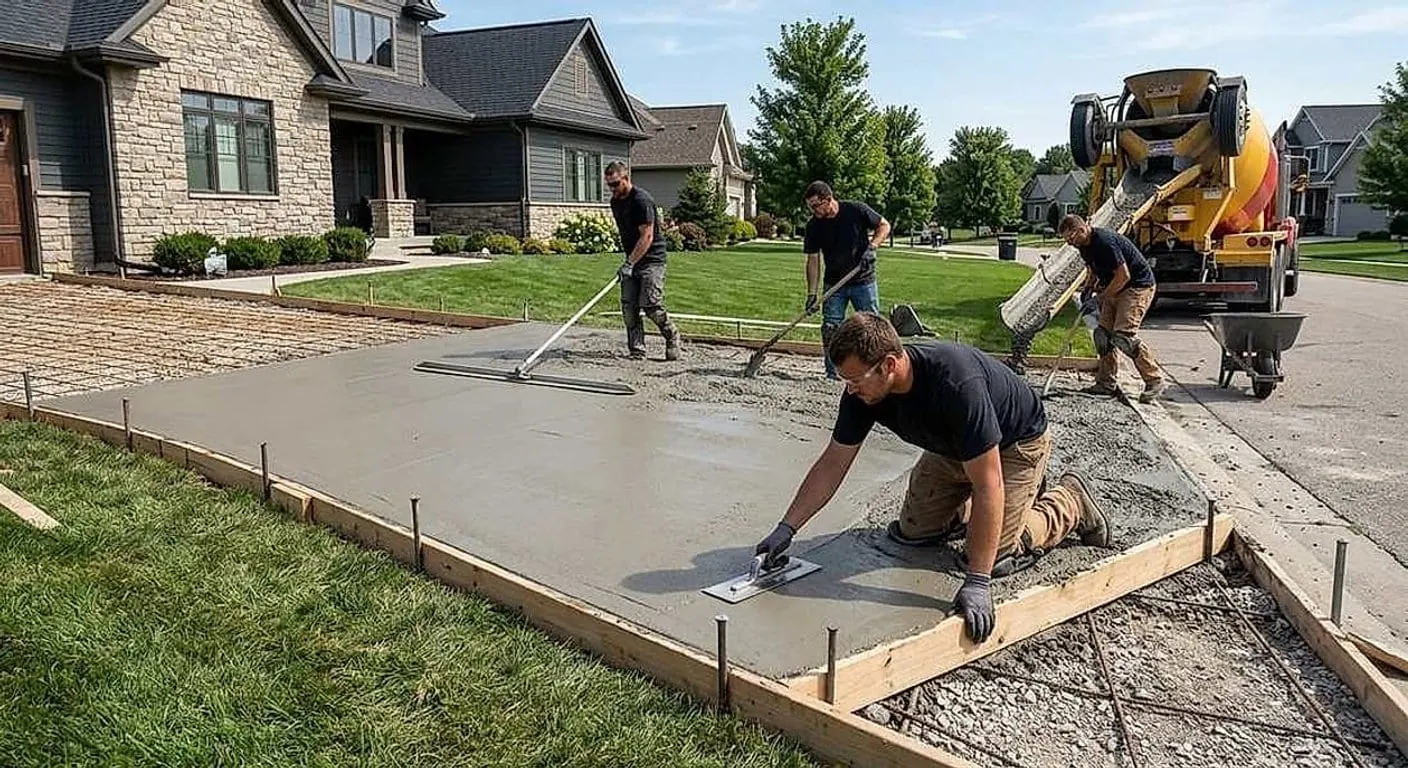 Concrete Driveways in Wausau, WI