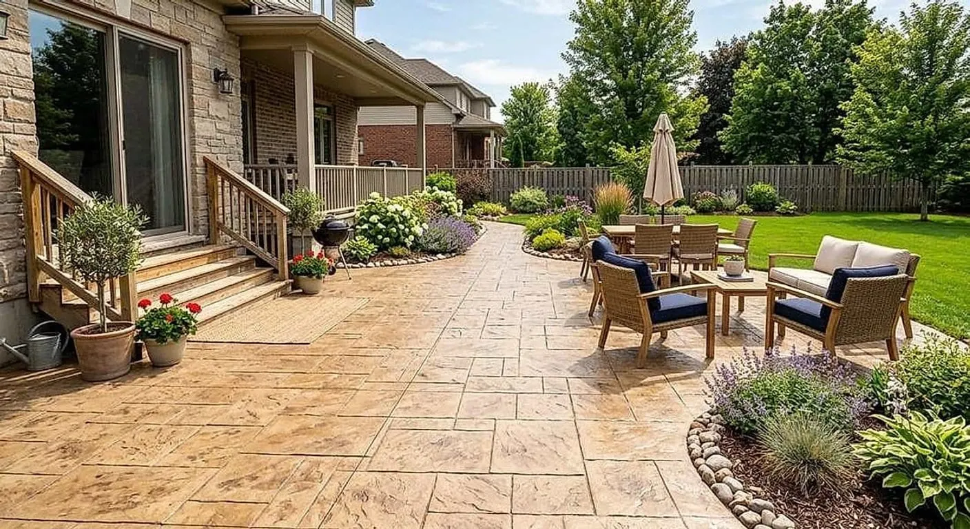 Stamped Concrete in Wausau, WI